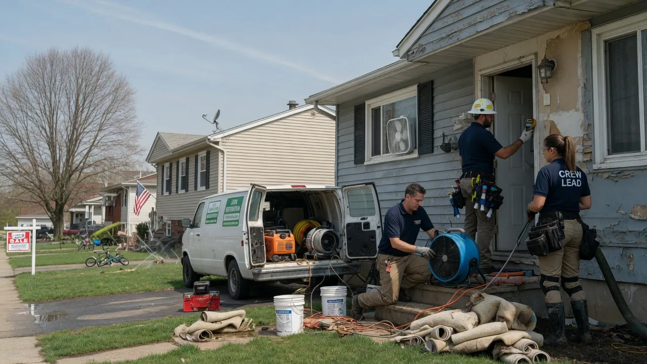 Flood Cleanup in Royal Oak, MI near me