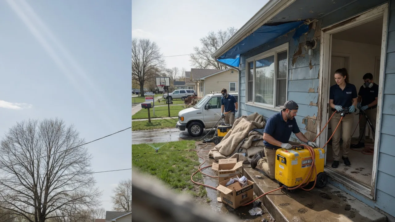 Basement Flood Cleanup in Royal Oak, MI near me